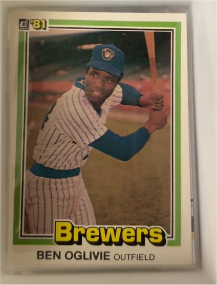 1981 Donruss #446 Ben Oglivie — front