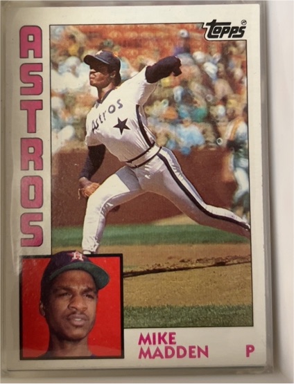 1984 Topps #127 Mike Madden — front