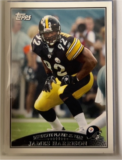 2009 Topps #322 James Harrison — front