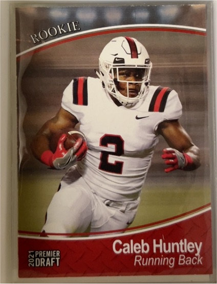 2021 SAGE Premier Draft #134 Caleb Huntley — front
