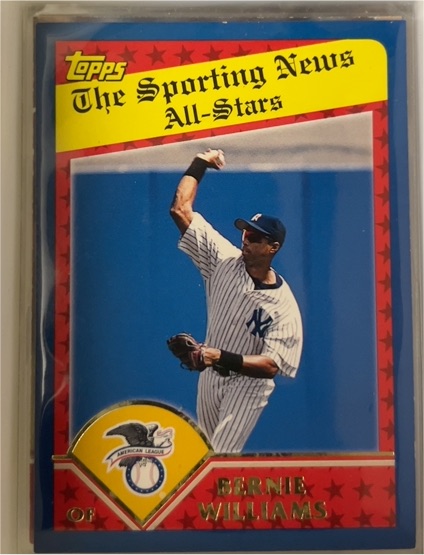 2003 Topps #361 Bernie Williams — front