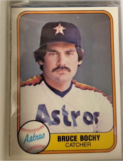 1981 Fleer #69 Bruce Bochy — front