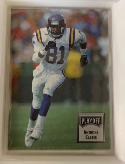 1993 Playoff Contenders #16 Anthony Carter — front