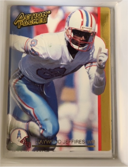 1992 Action Packed #96 Haywood Jeffires — front