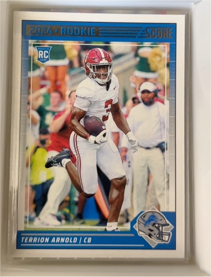 2024 Score #315 Terrion Arnold — front