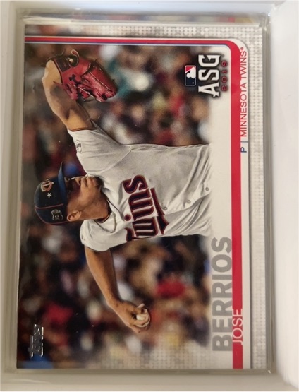 2019 Topps Update #US268 Jose Berrios — front