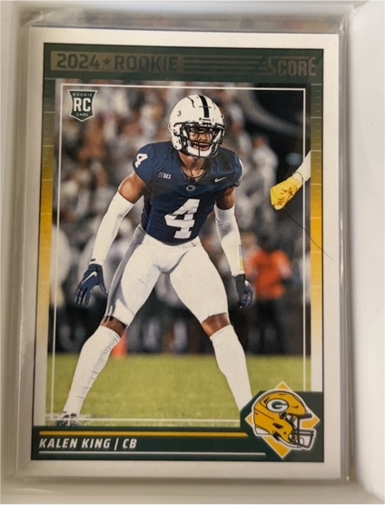 2024 Panini Score #339 Kalen King — front