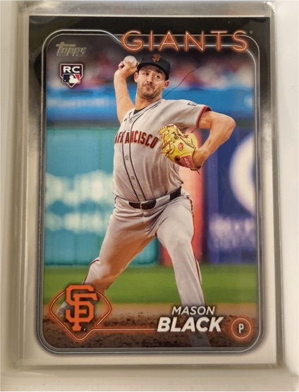 2024 Topps Update Series #US179 Mason Black — front
