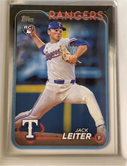 2024 Topps Update #US156 Jack Leiter — front