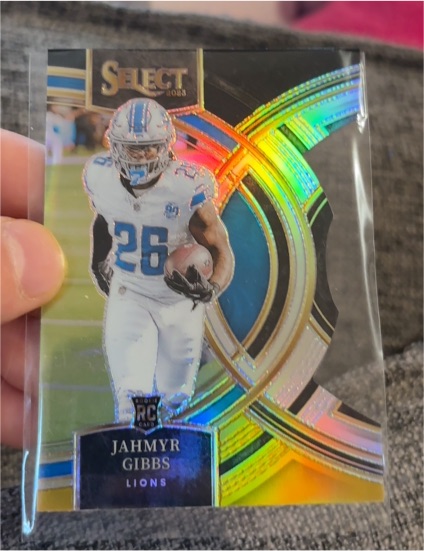 2023 Panini Select Premier Level #198 Jahmyr Gibbs — front