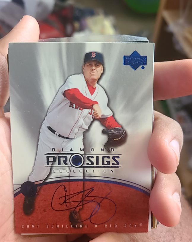 2004 Upper Deck Diamond Collection Pro Sigs #24 Curt Schilling — front