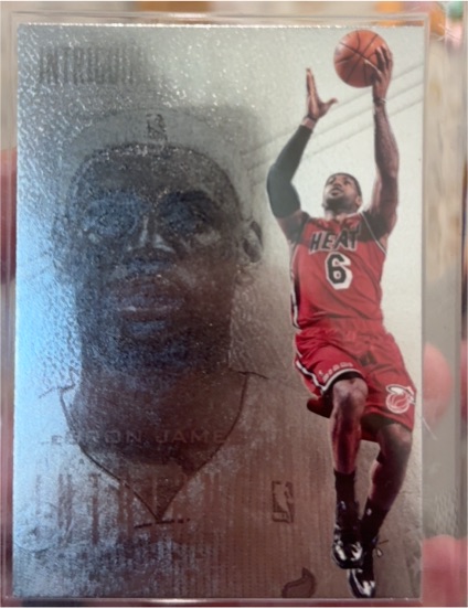 2012 Panini Intrigue #53 LeBron James — front