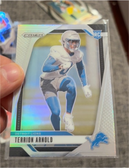2024 Panini Prizm #389 Terrion Arnold — front