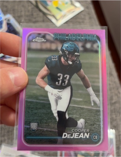 2024 Topps Chrome #232 Cooper DeJean — front