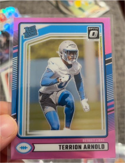 2024 Panini Donruss Optic #371 Terrion Arnold — front