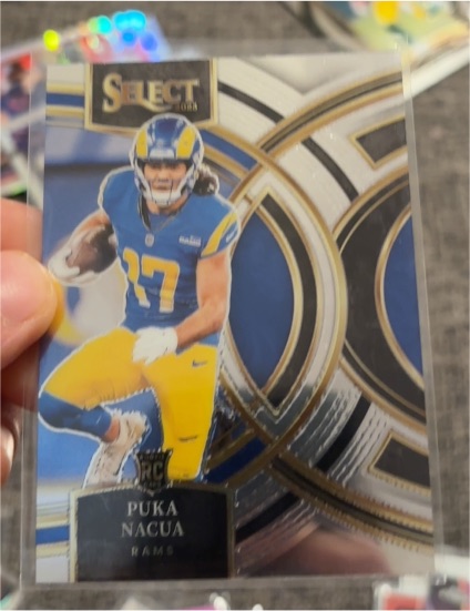 2023 Panini Select Premier Level #199 Puka Nacua — front
