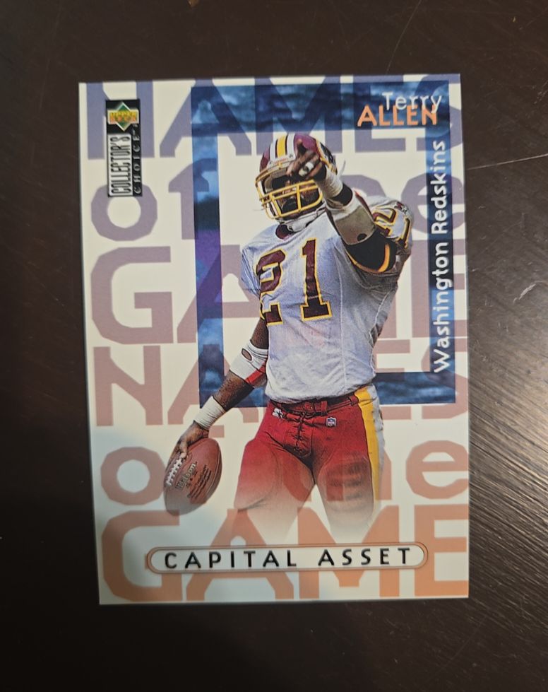 1997 Upper Deck Collector's Choice #82 Terry Allen — front