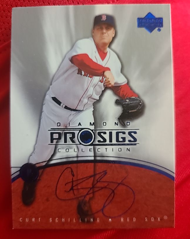 2004 Upper Deck Diamond Collection Pro Sigs #24 Curt Schilling — front