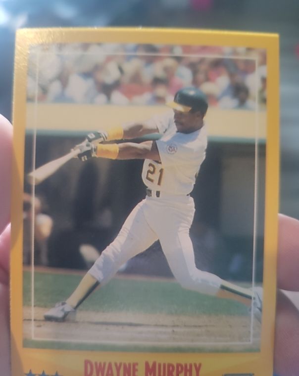 1988 Score #455 Dwayne Murphy — front