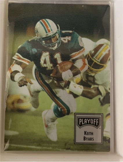 1993 Playoff Contenders #44 Keith Byars — front