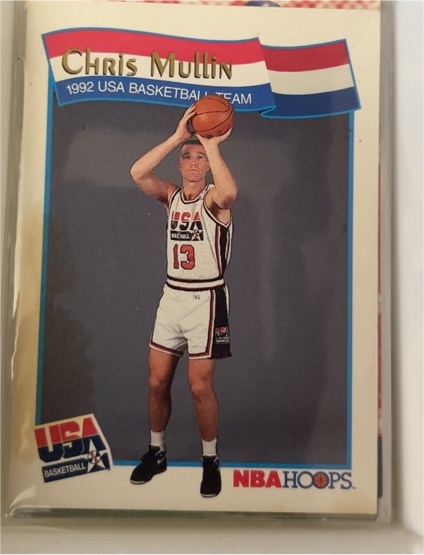 1991 NBA Hoops McDonald's #57 Chris Mullin — front
