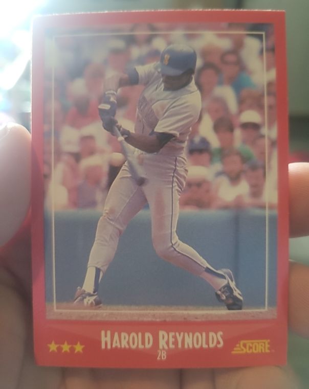 1988 Score #277 Harold Reynolds — front
