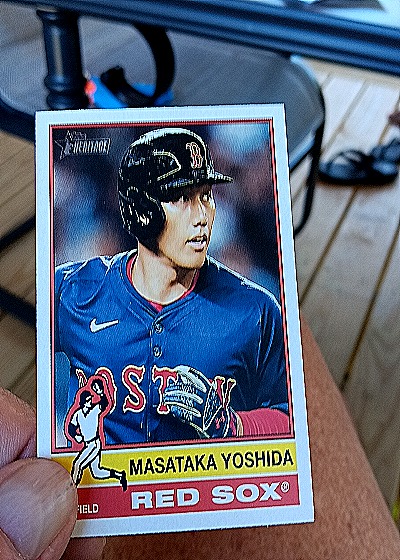 2025 Topps Heritage #125 Masataka Yoshida — front