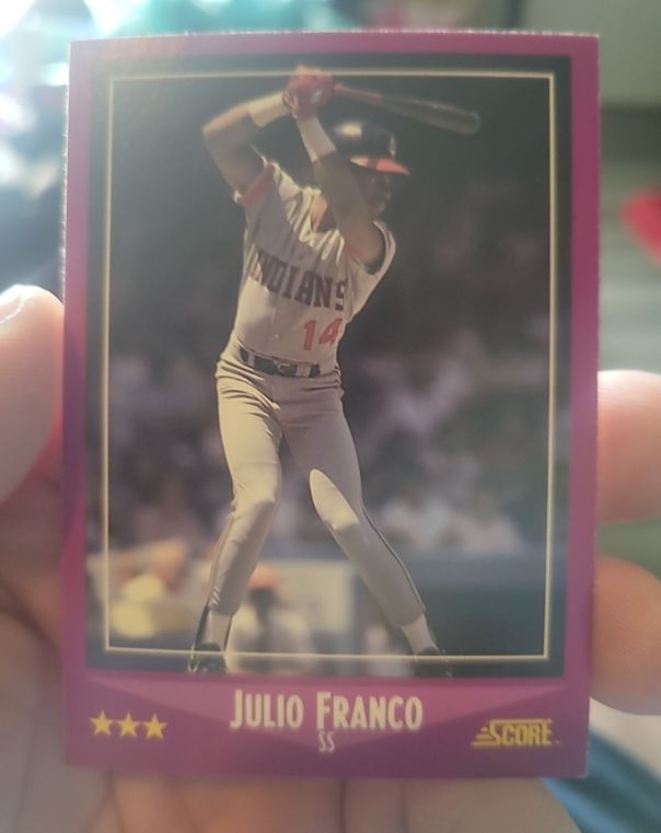 1988 Score #60 Julio Franco — front