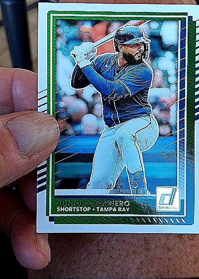 2025 Donruss #40 Junior Caminero — front