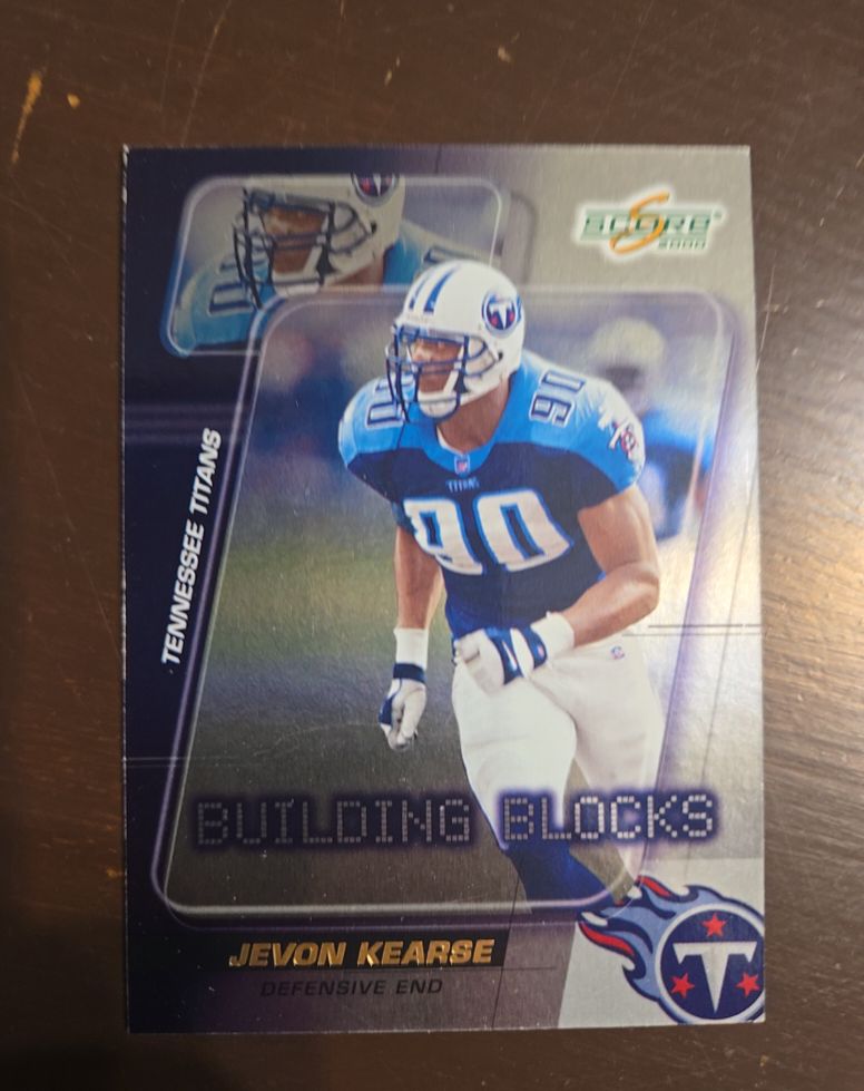 2000 Score Building Blocks #BB04 Jevon Kearse — front
