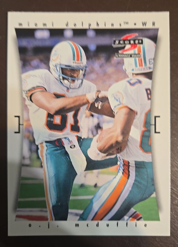 1997 Score #64 O.J. McDuffie — front