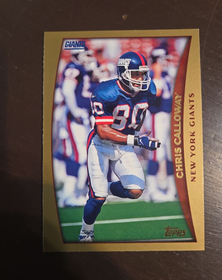 1998 Topps #3 Chris Calloway — front
