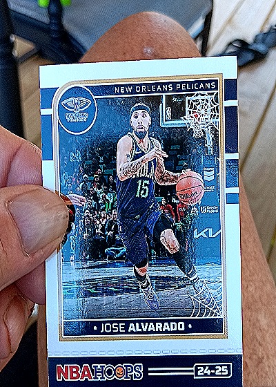 2024-25 Panini NBA Hoops #11 Jose Alvarado — front