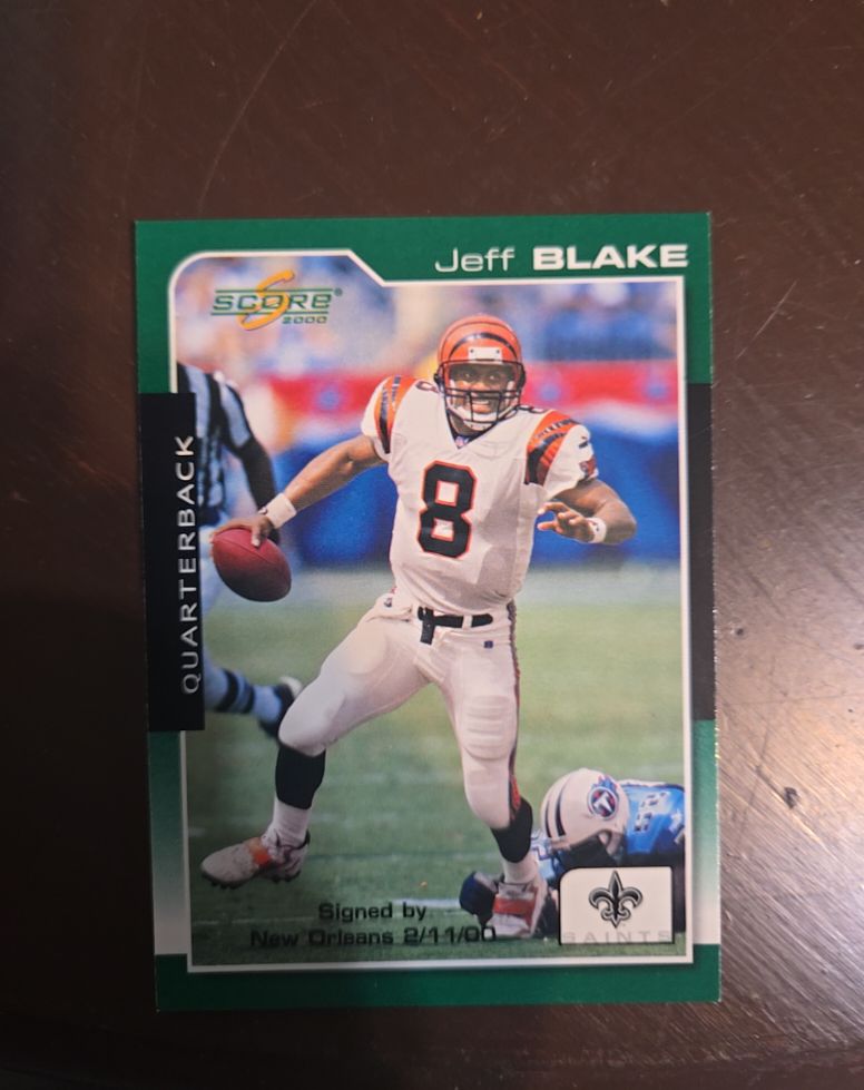 2000 Score #125 Jeff Blake — front