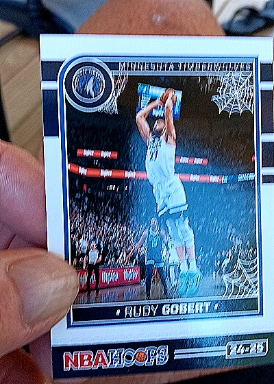 2024-25 Panini NBA Hoops #55 Rudy Gobert — front