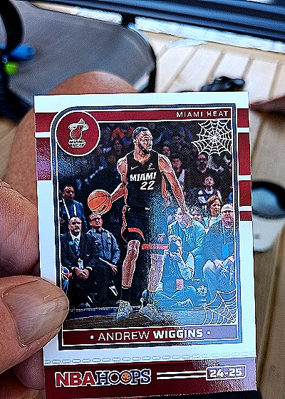 2024-25 Panini NBA Hoops #24 Andrew Wiggins — front