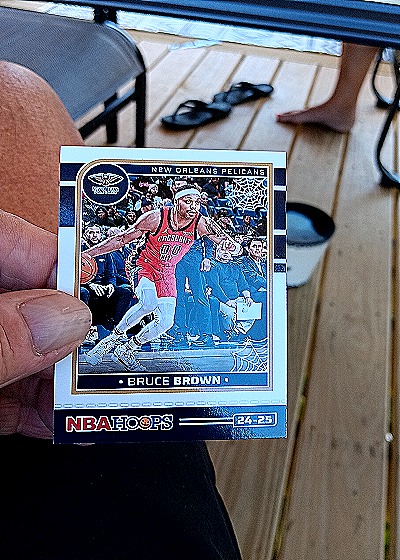 2024-25 Panini NBA Hoops #24 Bruce Brown — front