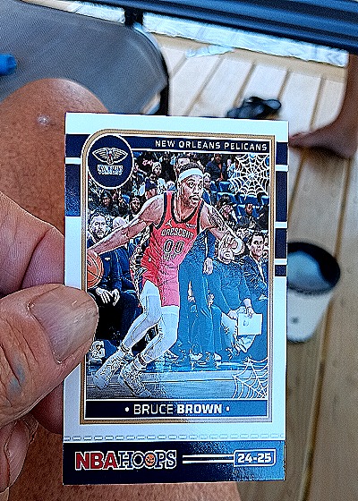 2024-25 Panini NBA Hoops #145 Bruce Brown — front
