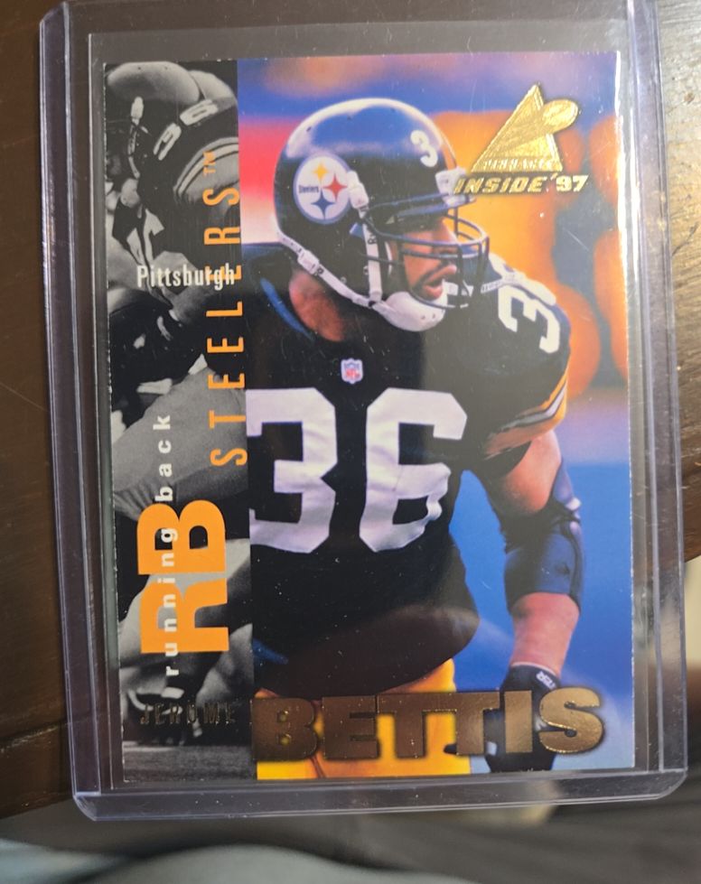 1997 Pinnacle Inside #99 Jerome Bettis — front