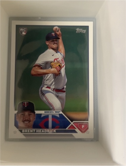 2023 Topps Update #US54 Brent Headrick — front