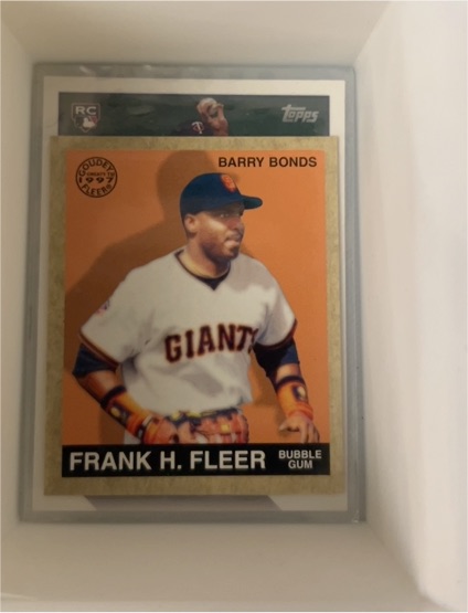 1987 Fleer # Barry Bonds — front