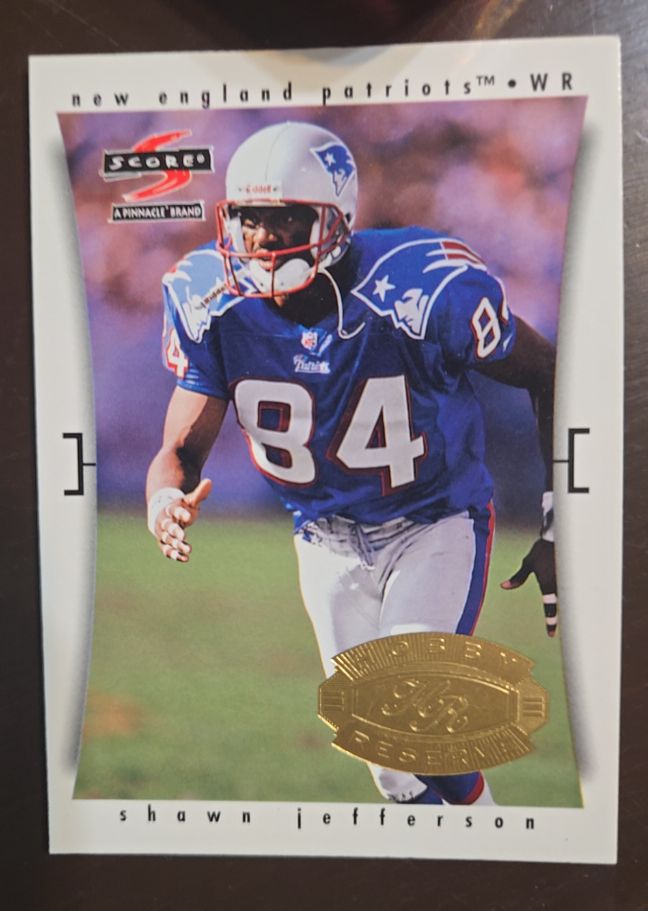 1997 Score Pinnacle #205 Shawn Jefferson — front