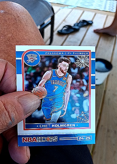 2024-25 Panini NBA Hoops #185 Chet Holmgren — front