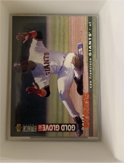 1995 Upper Deck Collector's Choice #82 Barry Bonds — front