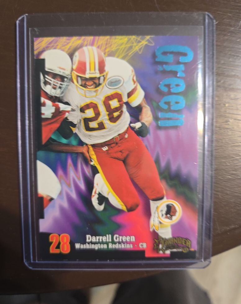 1998 Skybox Thunder #28 Darrell Green — front