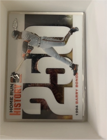2005 Topps Chrome #425 Barry Bonds Home Run History — front