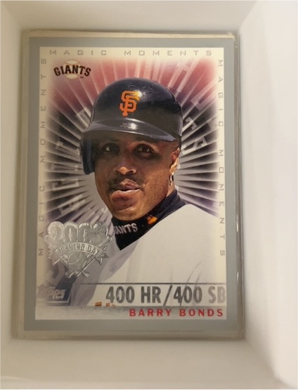 2000 Topps Opening Day #161 Barry Bonds — front