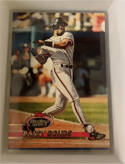1993 Topps Stadium Club #684 Barry Bonds — front