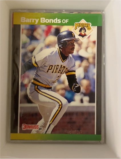 1989 Donruss #92 Barry Bonds — front