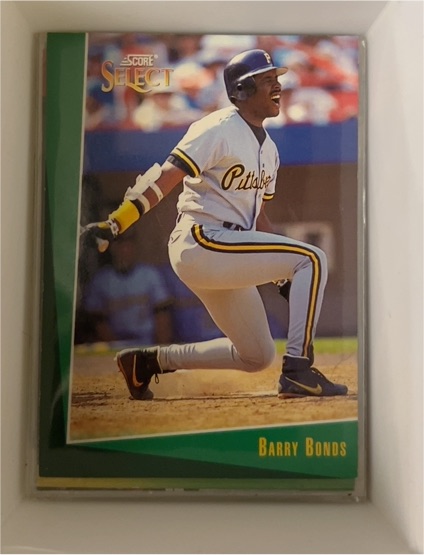 1993 Score Select #1 Barry Bonds — front